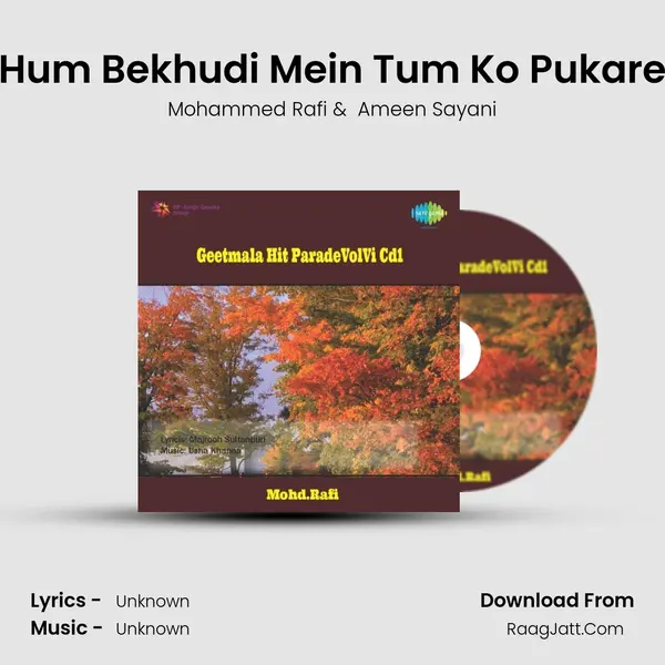 Hum Bekhudi Mein Tum Ko Pukare MP3 Song by Mohammed Rafi Cover