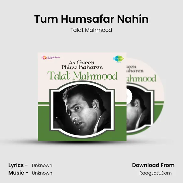 Tum Humsafar Nahin MP3 Song by Talat Mahmood Cover