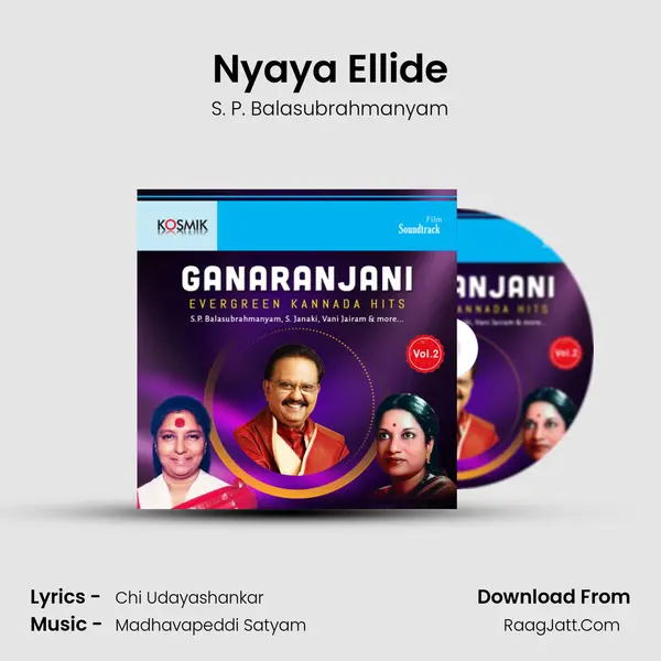 Nyaya Ellide MP3 Song by S. P. Balasubrahmanyam Cover