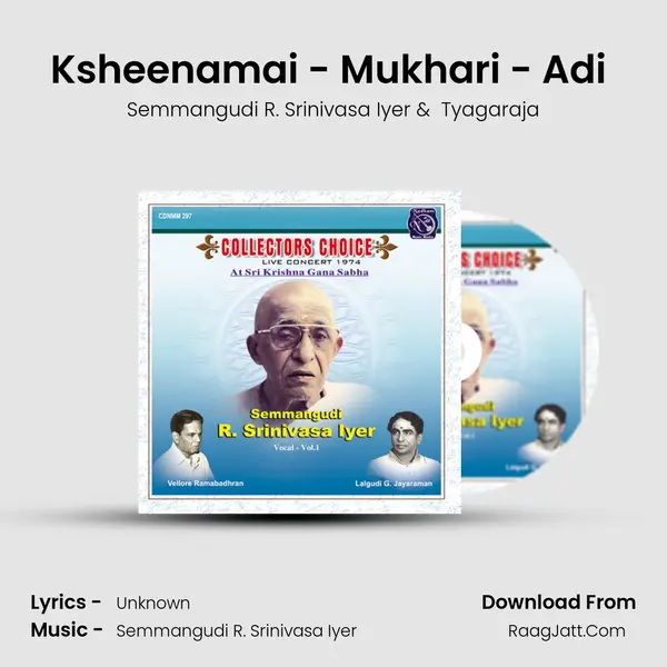 Ksheenamai - Mukhari - Adi (Live) mp3 song