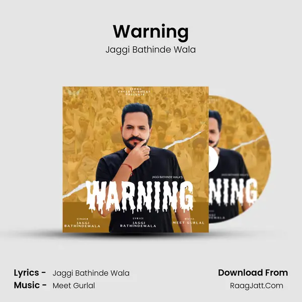 Warning MP3 Song by Jaggi Bathinde Wala Cover
