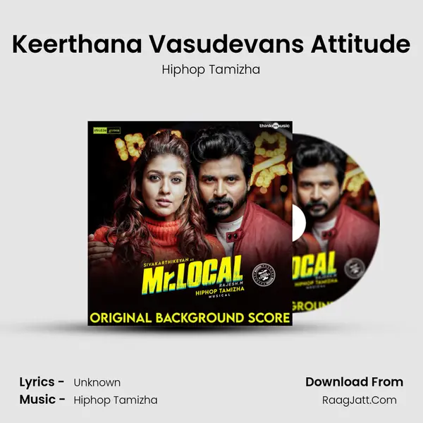 Keerthana Vasudevans Attitude MP3 Song by Hiphop Tamizha Cover