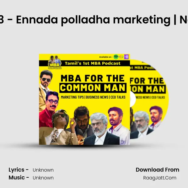 â€ C2E23 - Ennada polladha marketing | Note Panra MP3 Song by  Cover