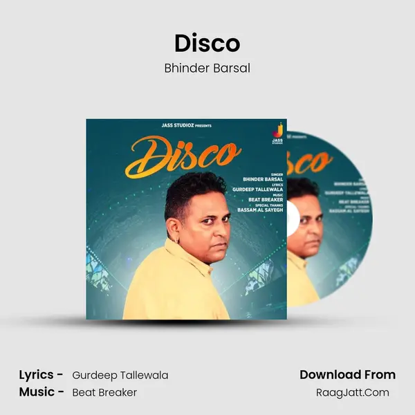 Disco MP3 Song by Bhinder Barsal Cover