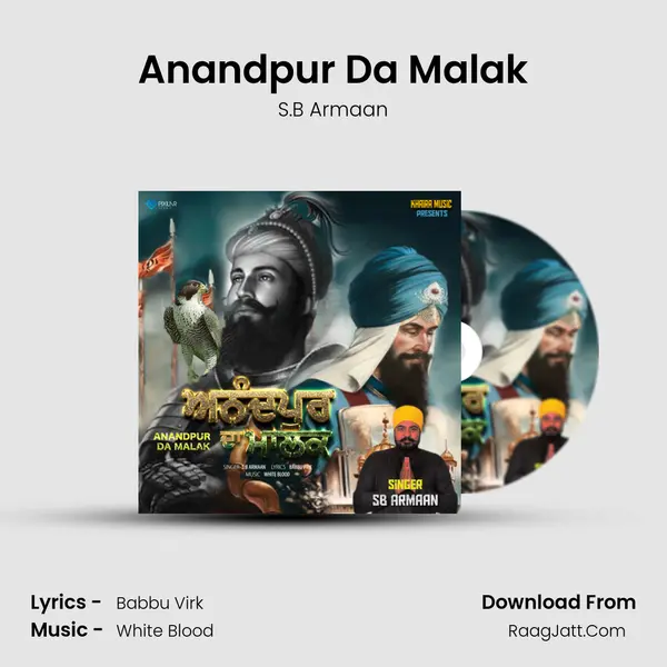 Anandpur Da Malak MP3 Song by S.B Armaan Cover