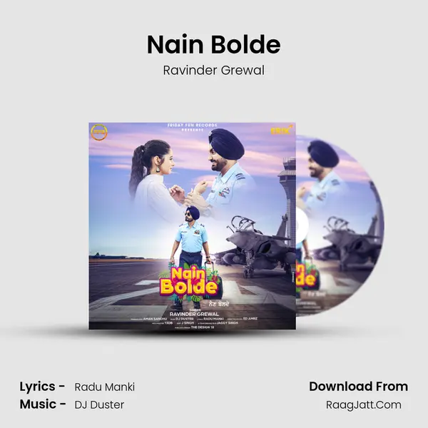 Nain Bolde MP3 Song by Ravinder Grewal Cover