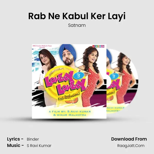 Rab Ne Kabul Ker Layi MP3 Song by Satnam Cover