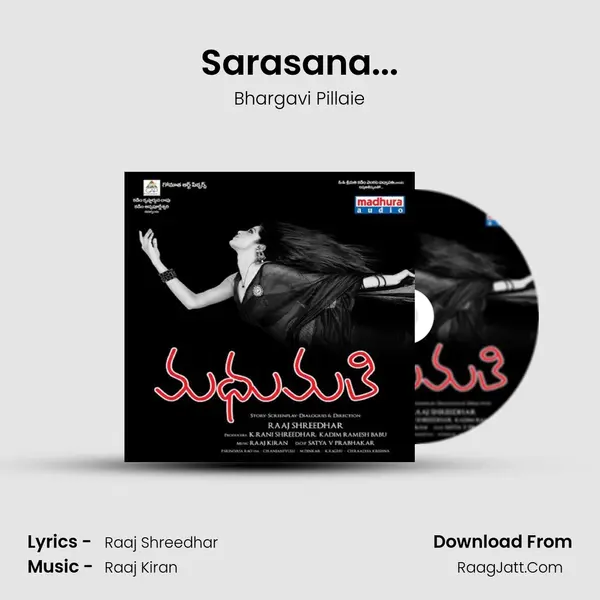 Sarasana... MP3 Song by Bhargavi Pillaie Cover