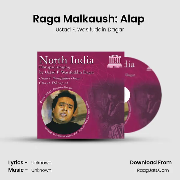 Raga Malkaush: Alap (Vilambit / Madhya / Drut) MP3 Song by Ustad F. Wasifuddin Dagar Cover