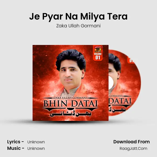 Je Pyar Na Milya Tera MP3 Song by Zaka Ullah Gormani Cover