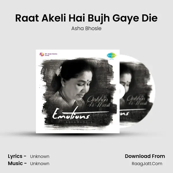 Raat Akeli Hai Bujh Gaye Die Cover
