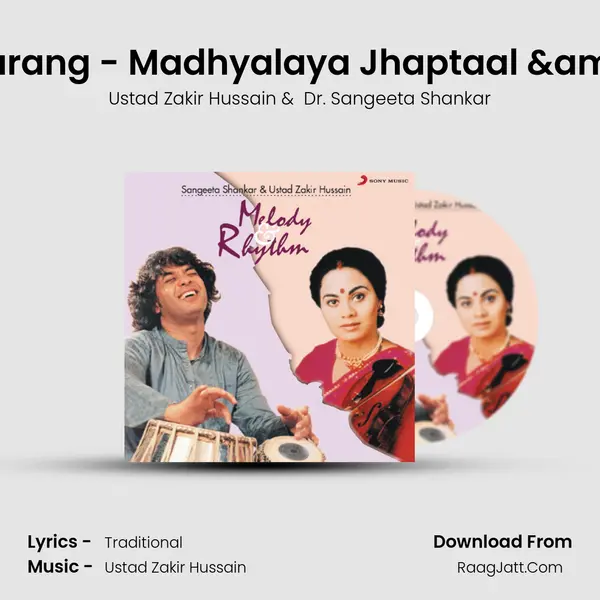 Raga Miyan Ki Sarang - Madhyalaya Jhaptaal & Drut Teentaal MP3 Song by Ustad Zakir Hussain Cover
