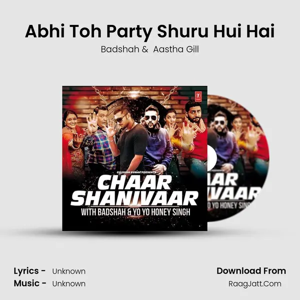 Abhi Toh Party Shuru Hui Hai Cover