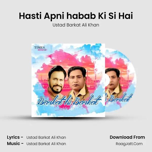 Hasti Apni habab Ki Si Hai Cover