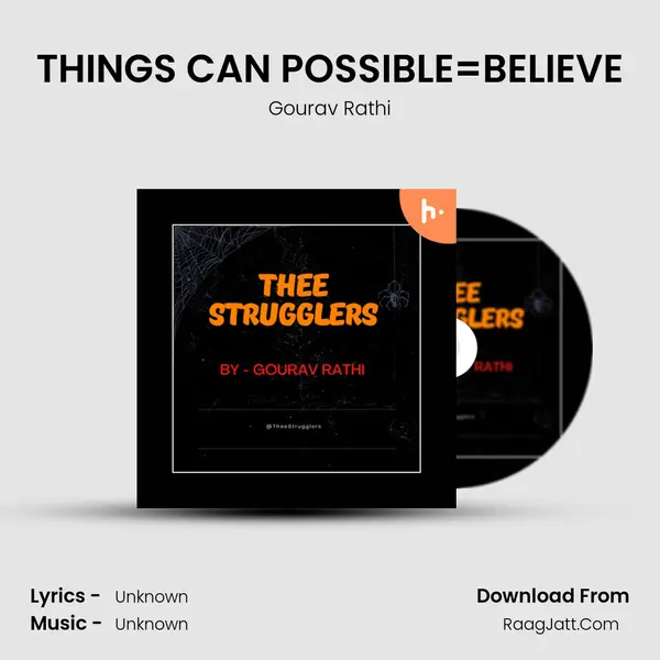 THINGS CAN POSSIBLE=BELIEVE Cover