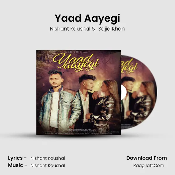 Yaad Aayegi MP3 Song by Nishant Kaushal Cover