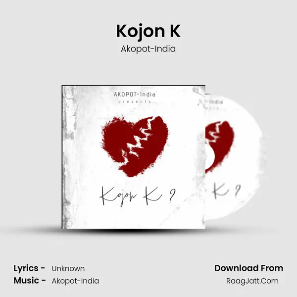 Kojon K MP3 Song by Akopot-India Cover
