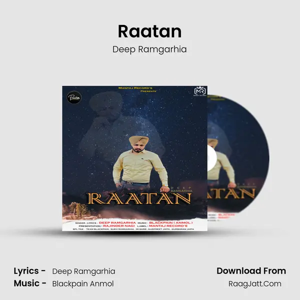 Raatan MP3 Song by Deep Ramgarhia Cover