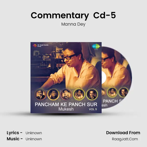 Commentary (Manna Dey) Cd-5 MP3 Song by Manna Dey Cover