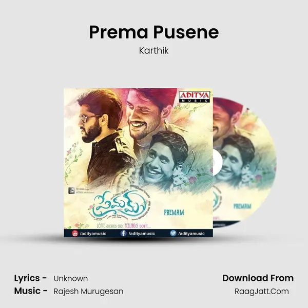 Prema Pusene MP3 Song by Karthik Cover