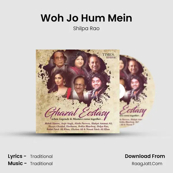 Woh Jo Hum Mein MP3 Song by Shilpa Rao Cover