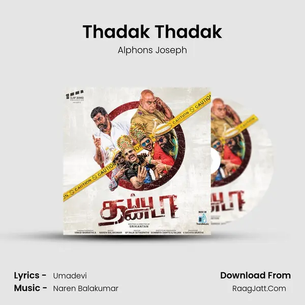 Thadak Thadak MP3 Song by Alphons Joseph Cover