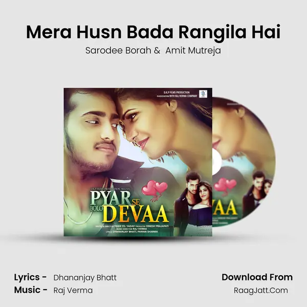 Mera Husn Bada Rangila Hai MP3 Song by Sarodee Borah Cover