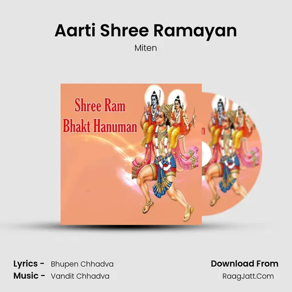 Aarti Shree Ramayan MP3 Song by Miten Cover