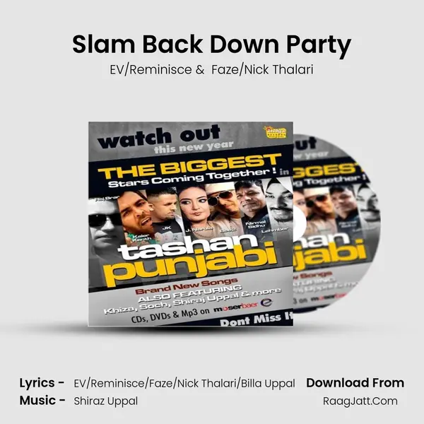 Slam Back Down Party MP3 Song by EV/Reminisce Cover
