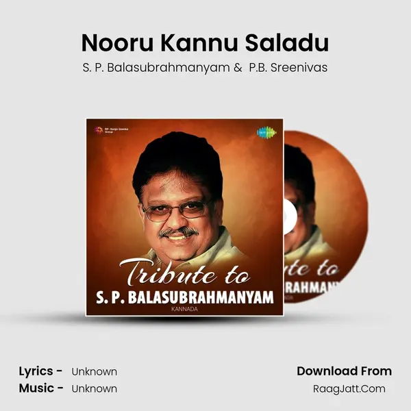 Nooru Kannu Saladu MP3 Song by S. P. Balasubrahmanyam Cover