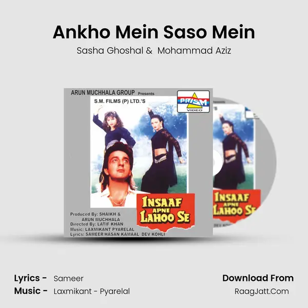 Ankho Mein Saso Mein MP3 Song by Sasha Ghoshal Cover
