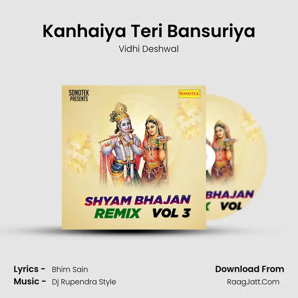 Kanhaiya Teri Bansuriya MP3 Song by Vidhi Deshwal Cover