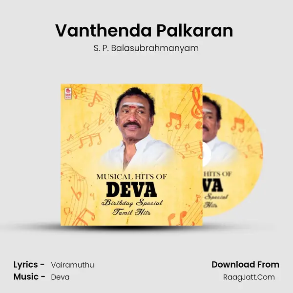Vanthenda Palkaran (From "Annamalai") Cover