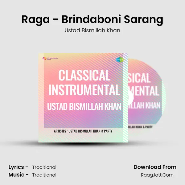 Raga - Brindaboni Sarang MP3 Song by Ustad Bismillah Khan Cover