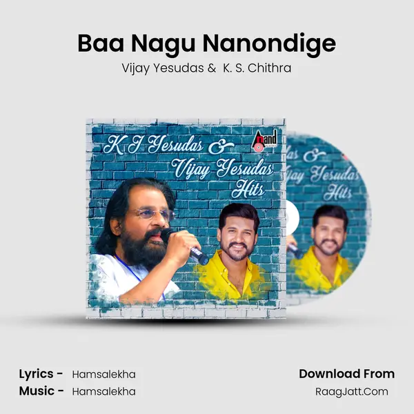 Baa Nagu Nanondige MP3 Song by Vijay Yesudas Cover