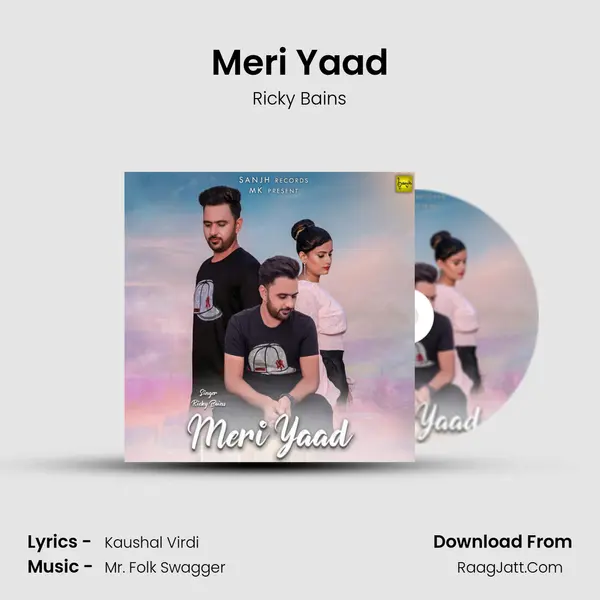 Meri Yaad MP3 Song by Ricky Bains Cover