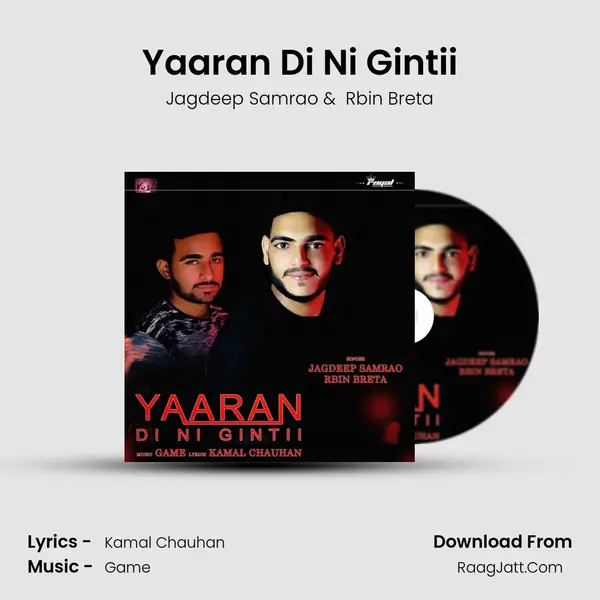 Yaaran Di Ni Gintii MP3 Song by Jagdeep Samrao Cover