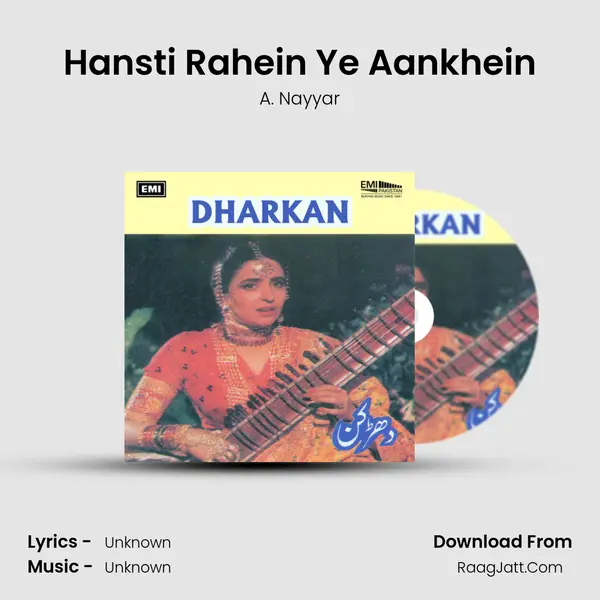 Hansti Rahein Ye Aankhein MP3 Song by A. Nayyar Cover