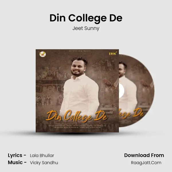 Din College De MP3 Song by Jeet Sunny Cover