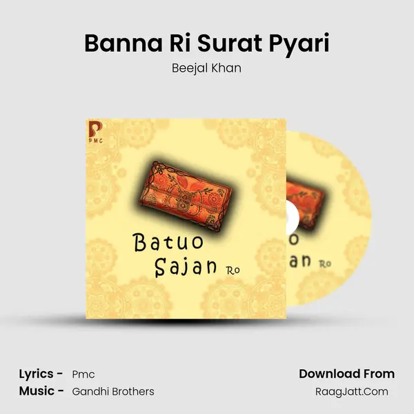 Banna Ri Surat Pyari MP3 Song by Beejal Khan Cover