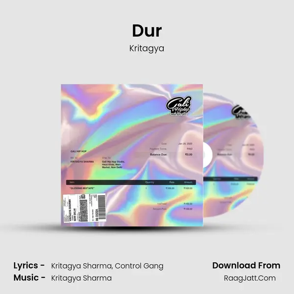 Dur MP3 Song by Kritagya Cover