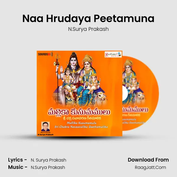 Naa Hrudaya Peetamuna MP3 Song by N.Surya Prakash Cover