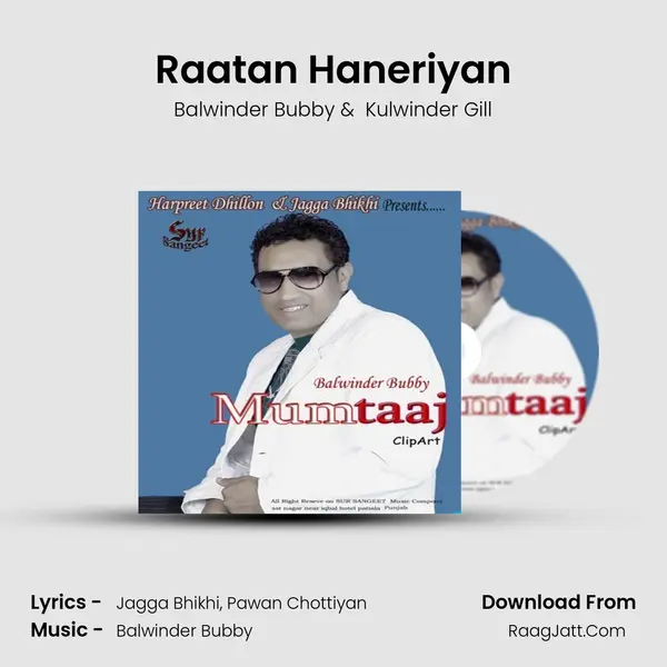 Raatan Haneriyan MP3 Song by Balwinder Bubby Cover