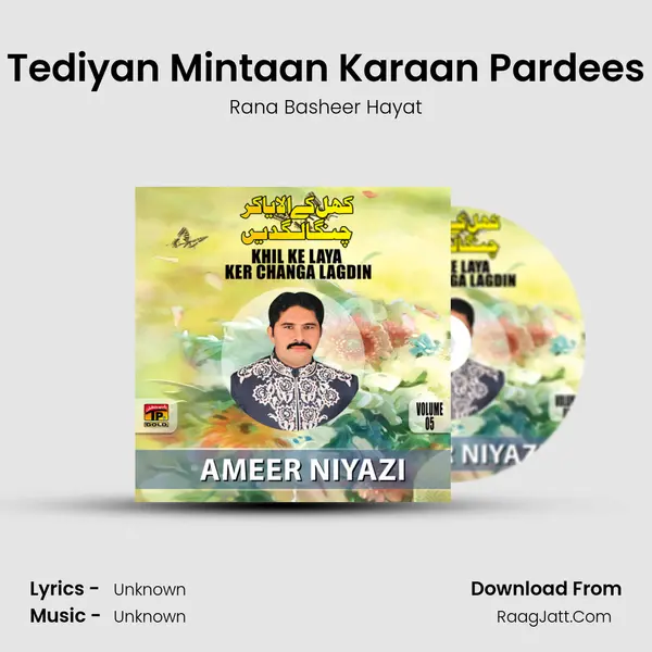 Tediyan Mintaan Karaan Pardees MP3 Song by Rana Basheer Hayat Cover