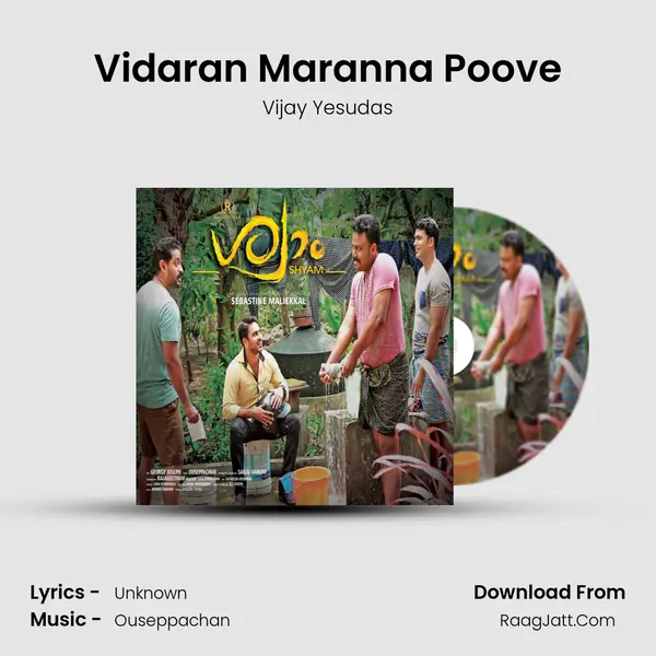 Vidaran Maranna Poove MP3 Song by Vijay Yesudas Cover