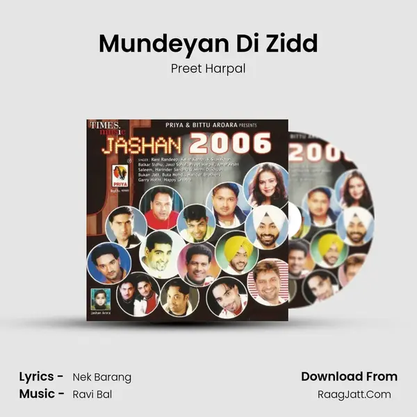 Mundeyan Di Zidd MP3 Song by Preet Harpal Cover