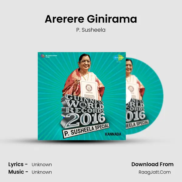 Arerere Ginirama Cover