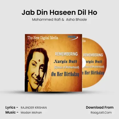 Jab Din Haseen Dil Ho MP3 Song by Mohammed Rafi Cover