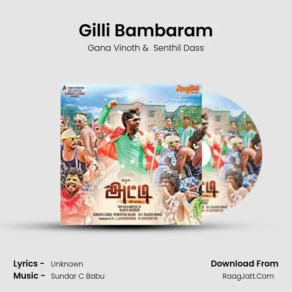 Gilli Bambaram MP3 Song by Gana Vinoth Cover