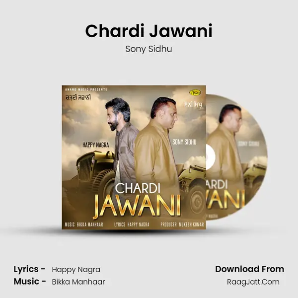Chardi Jawani MP3 Song by Sony Sidhu Cover